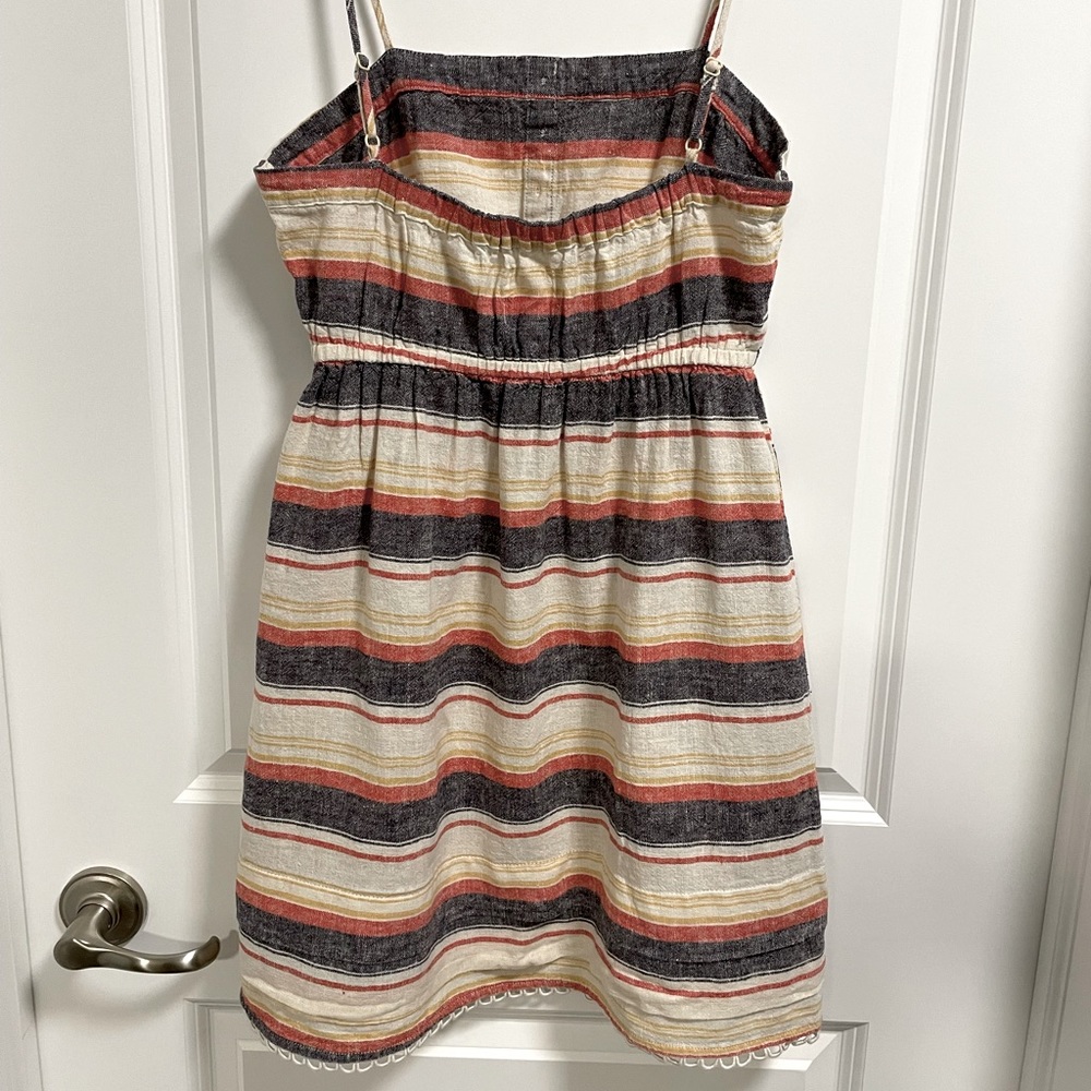 Quicksilver Chambray stripe dress Size S - Picture 2 of 5